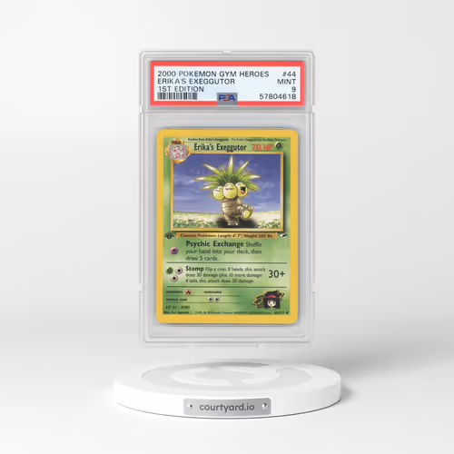 2000 Gym Heroes #44 Erika's Exeggutor - 1st Edition (PSA 9 MINT)