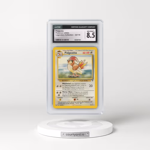 2002 Legendary Collection #34/110 Pidgeotto (CGC 8.5 NM-MT+)