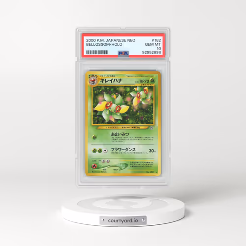 2000 Pokémon Neo #182 Bellossom - Holo (PSA 10 GEM MINT)