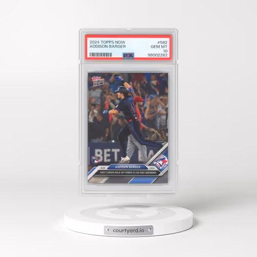 2024 Topps Now #582 Addison Barger (PSA 10 GEM MINT)