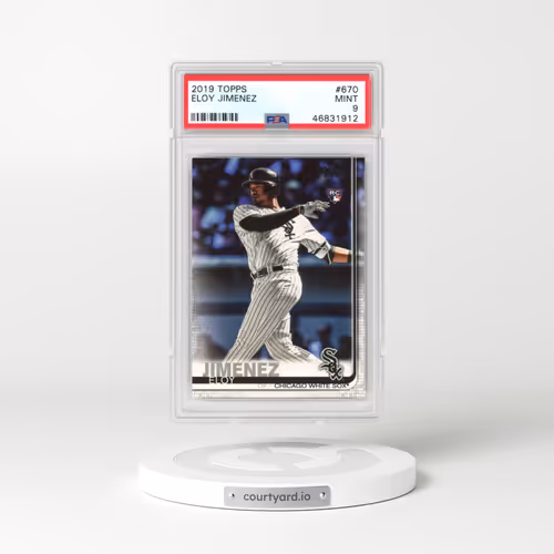 2019 Topps #670 Eloy Jimenez (PSA 9 MINT)