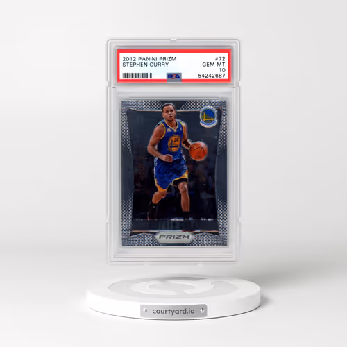 2012 Panini Prizm #72 Stephen Curry (PSA 10 GEM MINT)