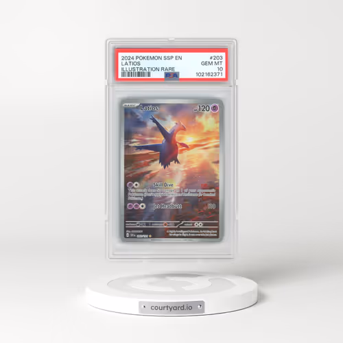 2024 Pokémon Ssp EN-Surging Sparks #203 Latios - Illustration Rare (PSA 10 GEM MINT)