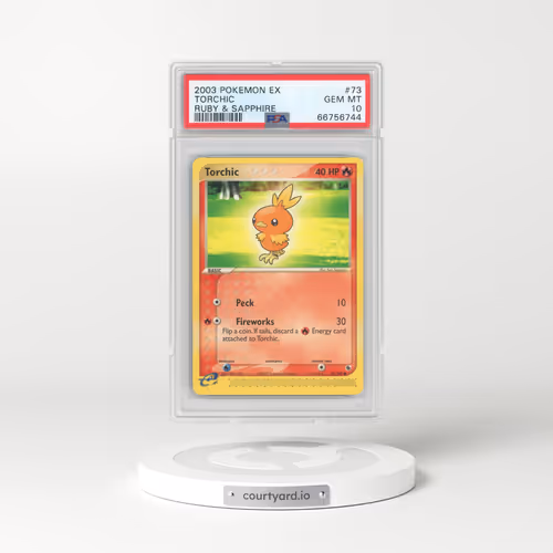 2003 EX Ruby & Sapphire #73 Torchic (PSA 10 GEM MINT)