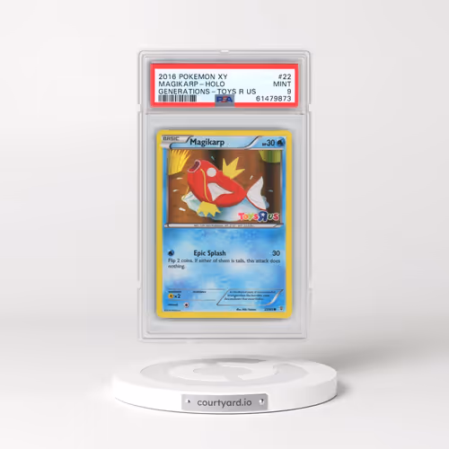 2016 Pokémon XY Generations #22 Magikarp - Holo Toys R US (PSA 9 MINT)