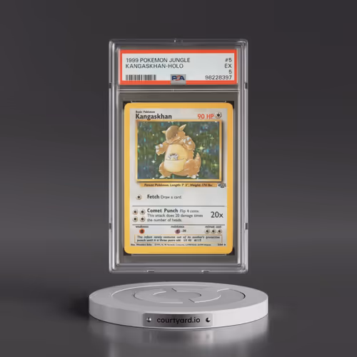 1999 Pokémon Jungle #5 Kangaskhan - Holo (PSA 5 EX)