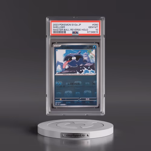 2023 Pokémon Sv2a-Pokémon 151 #090 Shellder - Reverse Holo Master Ball (PSA 10 GEM MINT)