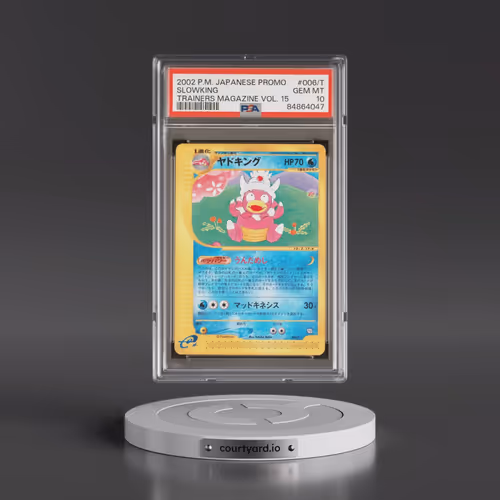 2002 Pokémon Promo Trainers Magazine #006/T Slowking - Vol. 15 (PSA 10 GEM MINT)