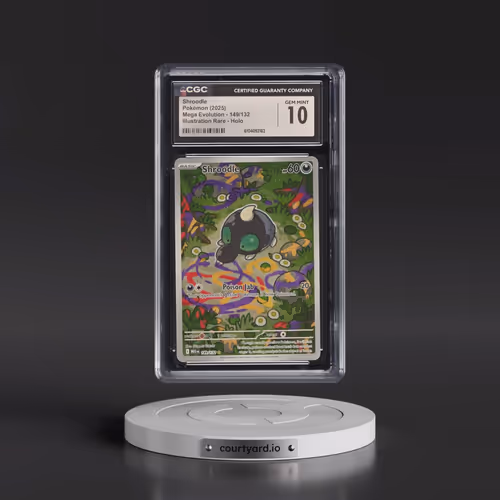 2025 Mega Evolution - MEG EN #149/132 Shroodle - Illustration Rare Holo (CGC 10 GEM MINT)