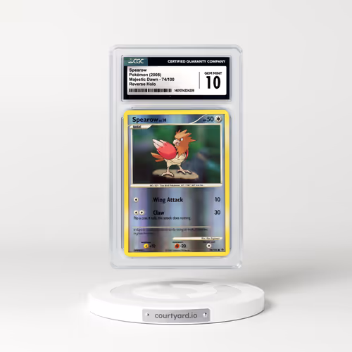 2008 Majestic Dawn #74 Spearow - Holo (CGC 10 GEM MINT)
