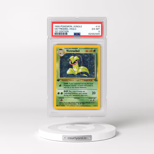 1999 Pokémon Jungle #14 Victreebel - 1st Edition Holo (PSA 6 EX-MT)