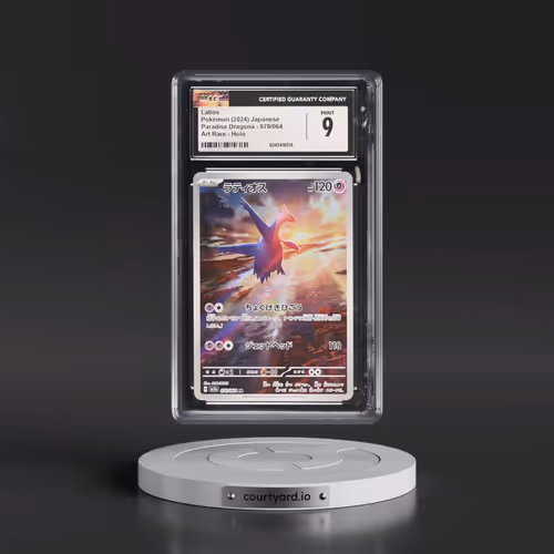 2024 Pokémon Sv7a-Paradise Dragona #070 Latios - Art Rare (CGC 9 MINT)
