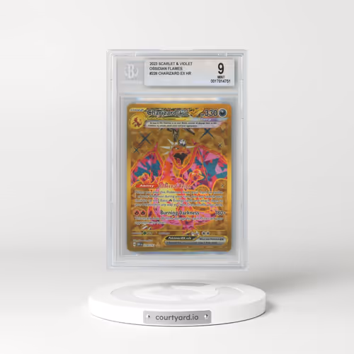 2023 Obsidian Flames - OBF EN #228 Charizard ex - Hyper Rare (BGS 9 MINT)