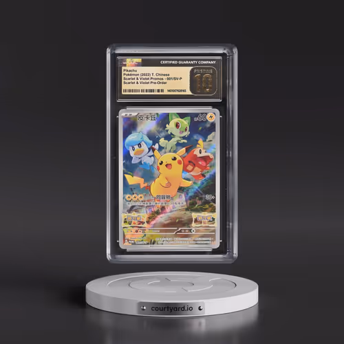 2022 Scarlet & Violet Promos - Traditional #001/SV-P Pikachu - Scarlet & Violet Pre-Order (Holo)