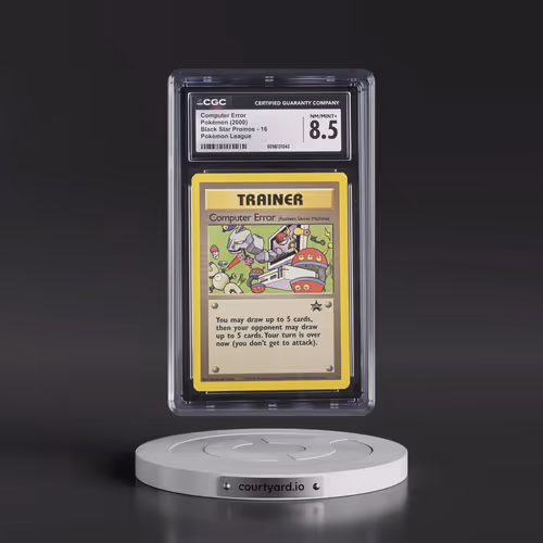 1999 Black Star Promos #16 Computer Error - Pokémon League (CGC 8.5 NM-MT+)