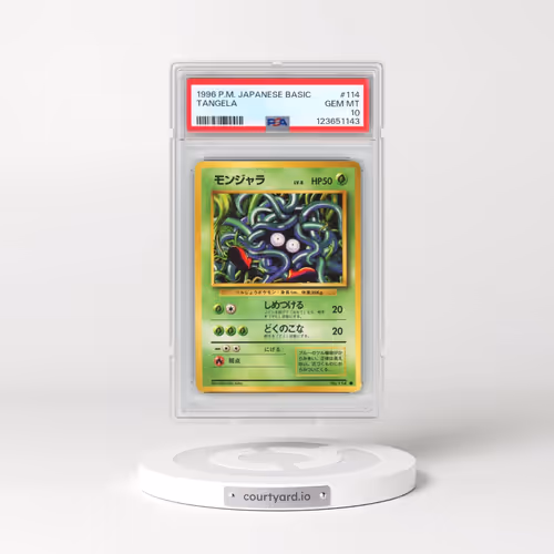 1996 Pokémon Basic #114 Tangela (PSA 10 GEM MINT)