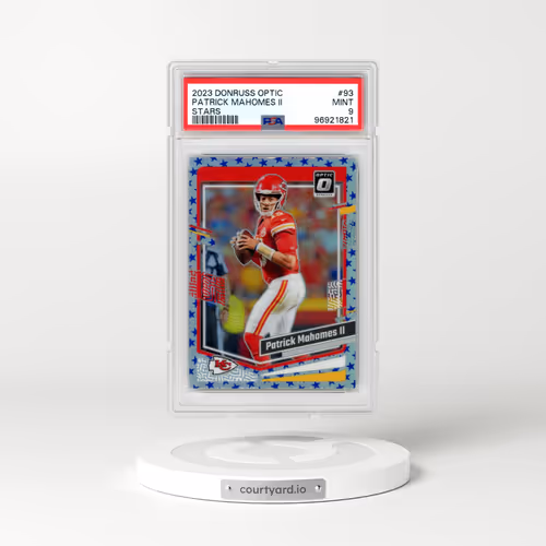 2023 Panini Donruss Optic #93 Patrick Mahomes II - Stars (PSA 9 MINT)