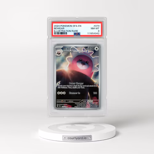 2024 Pokémon Sfa EN-Shrouded Fable #079 Bewear - Illustration Rare (PSA 8 NM-MT)