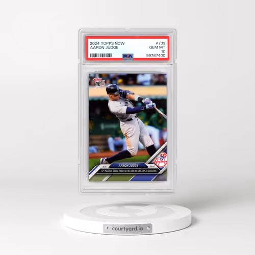 2024 Topps Now #733 Aaron Judge (PSA 10 GEM MINT)