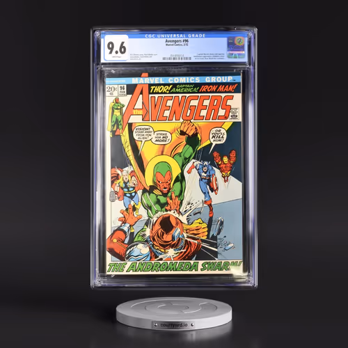 Avengers #96 CGC 9.6 White Pages (Marvel Comics, 2/72) - Universal