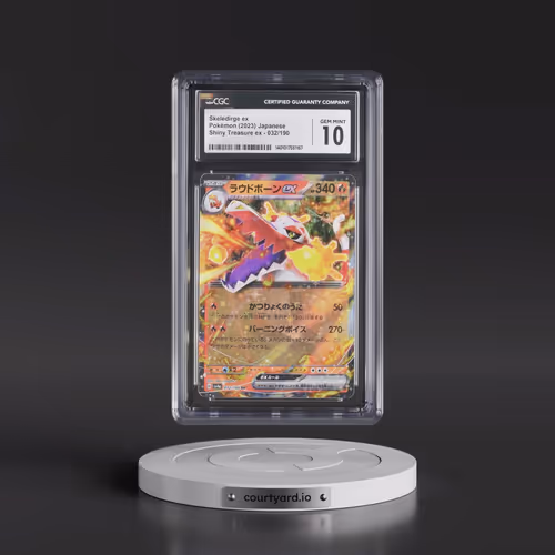 2023 Shiny Treasure ex #032/190 Skeledirge ex - Holo (CGC 10 GEM MINT)