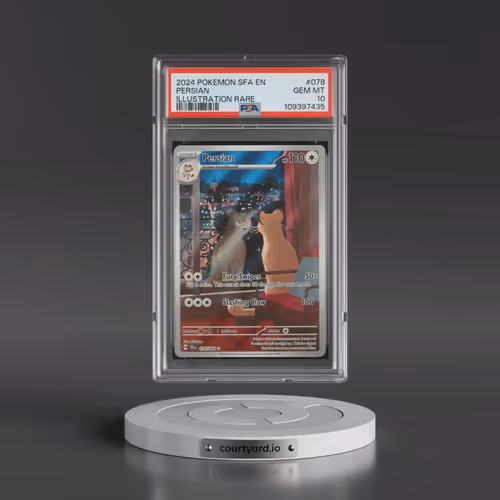 2024 Pokémon Sfa EN-Shrouded Fable #078 Persian - Illustration Rare (PSA 10 GEM MINT)