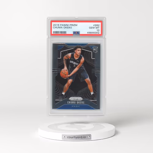 2019 Panini Prizm #262 Chuma Okeke (PSA 10 GEM MINT)