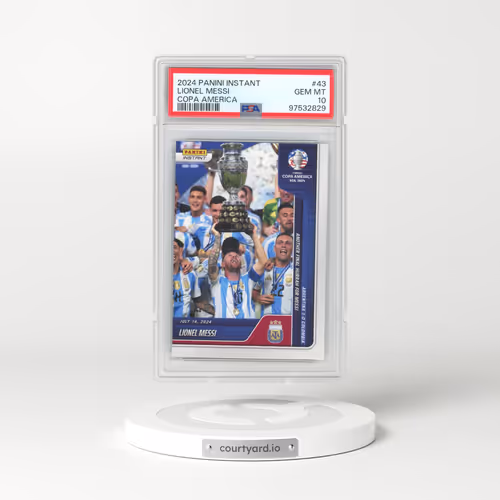 2024 Panini Instant Conmebol Copa America 2024 #43 Lionel Messi (PSA 10 GEM MINT)