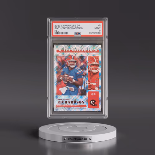 2023 Panini Chronicles Draft Picks #5 Anthony Richardson - Red (PSA 9 MINT)