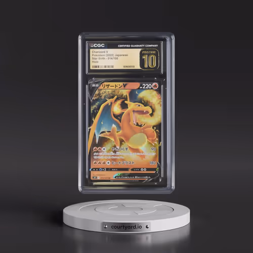 2022 Star Birth #014/100 Charizard V - Holo (CGC 10 PRISTINE)