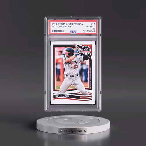 2024 Panini Stars & Stripes USA #37 Jac Caglianone (PSA 10 GEM MINT)