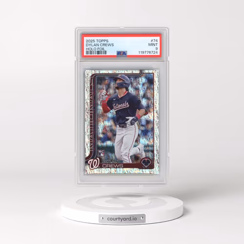 2025 Topps #74 Dylan Crews - Holo Foil (PSA 9 MINT)