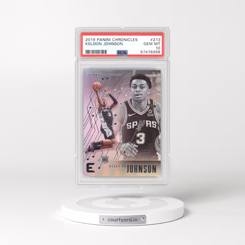 2019 Panini Chronicles #213 Keldon Johnson (PSA 10 GEM MINT)