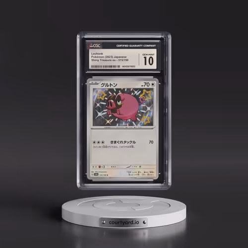 2023 Shiny Treasure ex #315/190 Lechonk - Shiny Rare Holo (CGC 10 GEM MINT)