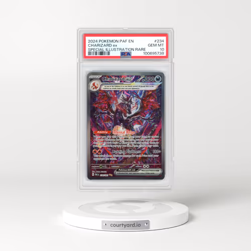 2024 Pokémon Paf EN-Paldean Fates #234 Charizard EX - Holo Special Illustration Rare (PSA 10 GEM MINT)