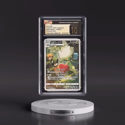 2022 Battle Region #068/067 Roserade - Character Rare Holo (CGC 10 PRISTINE)