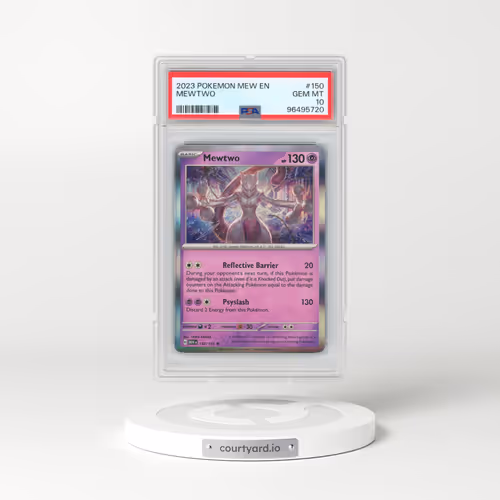 2023 Pokémon Mew EN-151 #150 Mewtwo (PSA 10 GEM MINT)