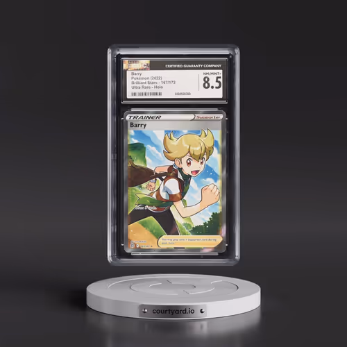 2022 Brilliant Stars #167/172 Barry - Ultra Rare Holo (CGC 8.5 NM-MT+)