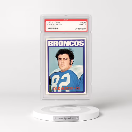 1972 Topps #106 Lyle Alzado (PSA 7 NM)