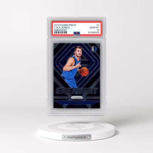 2018 Panini Prizm Emergent #3 Luka Doncic (PSA 10 GEM MINT)