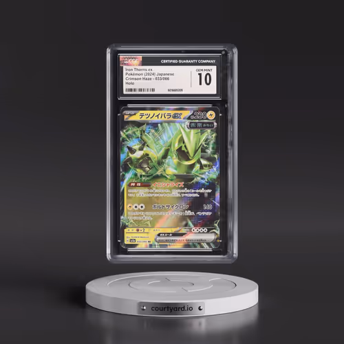 2024 Crimson Haze #033/066 Iron Thorns ex - Holo (CGC 10 GEM MINT)