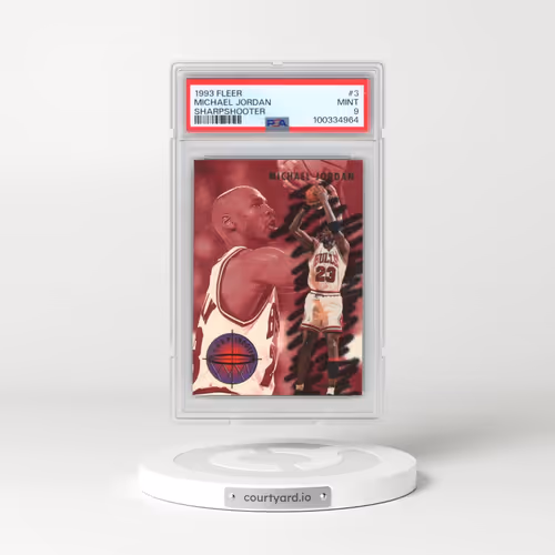 1993 Fleer Sharpshooter #3 Michael Jordan (PSA 9 MINT)