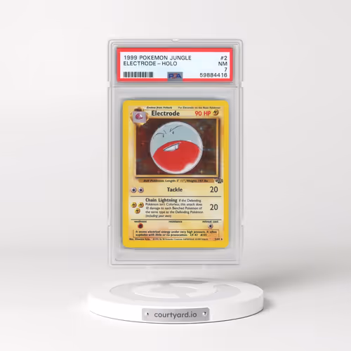 1999 Pokémon Jungle #2 Electrode - Holo (PSA 7 NM)