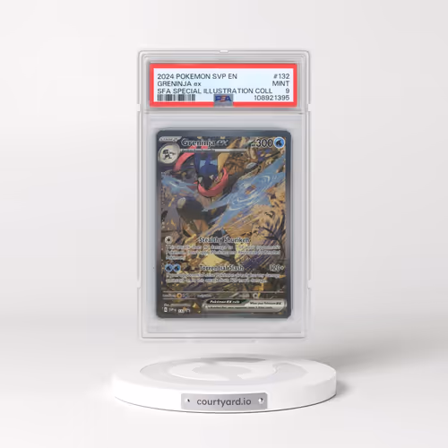 2024 Pokémon Svp EN-SV Black Star Promo #132 Greninja EX - Holo Shrouded Fable Special Illustration
