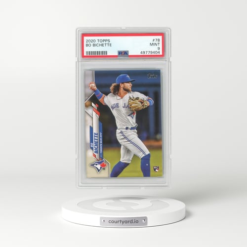 2020 Topps #78 Bo Bichette (PSA 9 MINT)