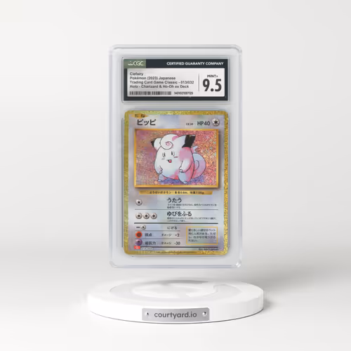 2023 Trading Card Game Classic - CLF, CLL, CLK #013/032 Clefairy - Holo Charizard & Ho-Oh ex Deck - CLL (CGC 9.5 MINT+)