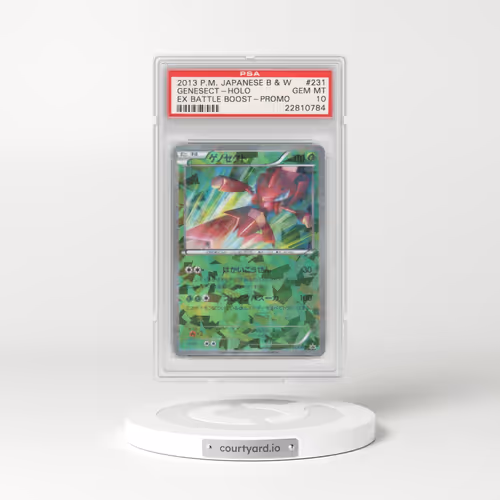 2013 Japanese Black & White Promos #231 Genesect - Holo (PSA 10 GEM MINT)