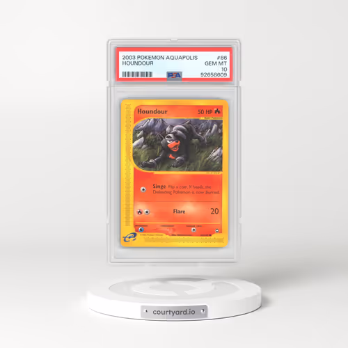 2003 Aquapolis #86 Houndour (PSA 10 GEM MINT)