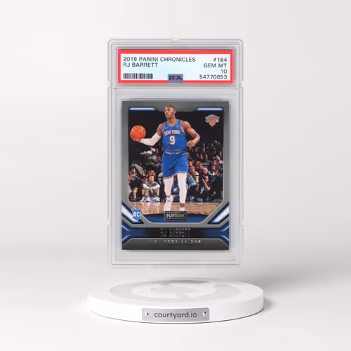 2019 Panini Chronicles #184 RJ Barrett (PSA 10 GEM MINT)