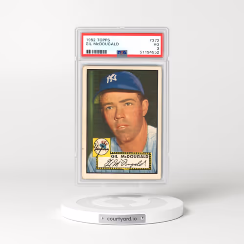 1952 Topps #372 Gil McDougald (PSA 3 VG)